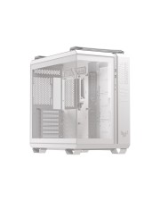 ASUS TUF Gaming GT502 Horizon Mid tower ATX Seitenteil mit Fenster gehärtetes Glas keine Spannungsversorgung Schneeweiß USB/Audio (90DC0093-B19010)