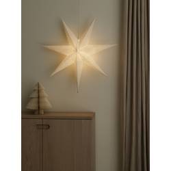 Konstsmide 5935-200 Weihnachtsstern Stern Weiß