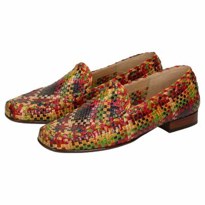 Slipper SIOUX "Cordera", Damen, Gr. 38 (UK 5), bunt (mehrfarbig), Obermaterial: 100% Ziegenleder goatskin. 100% Gummi rubber., Schuhe Slipper