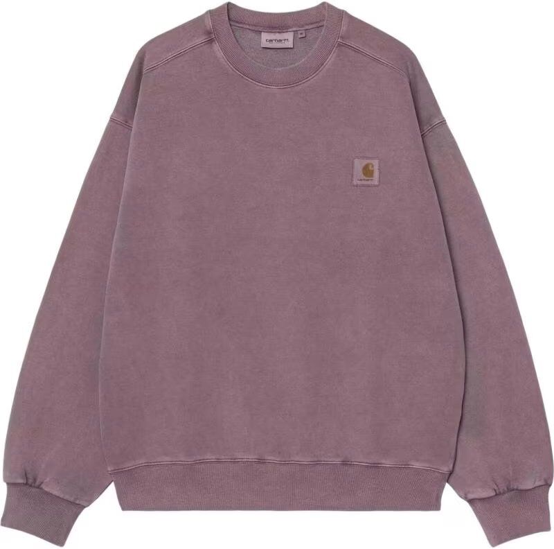 Sudadera Carhartt Wip I029522 Con Logo Bordado - Phlox Rojo M Hombre
