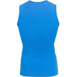 STARK SOUL Seamless Tanktop Unterzieh-Shirt Ärmellos, Größe S/M in Blau Blau