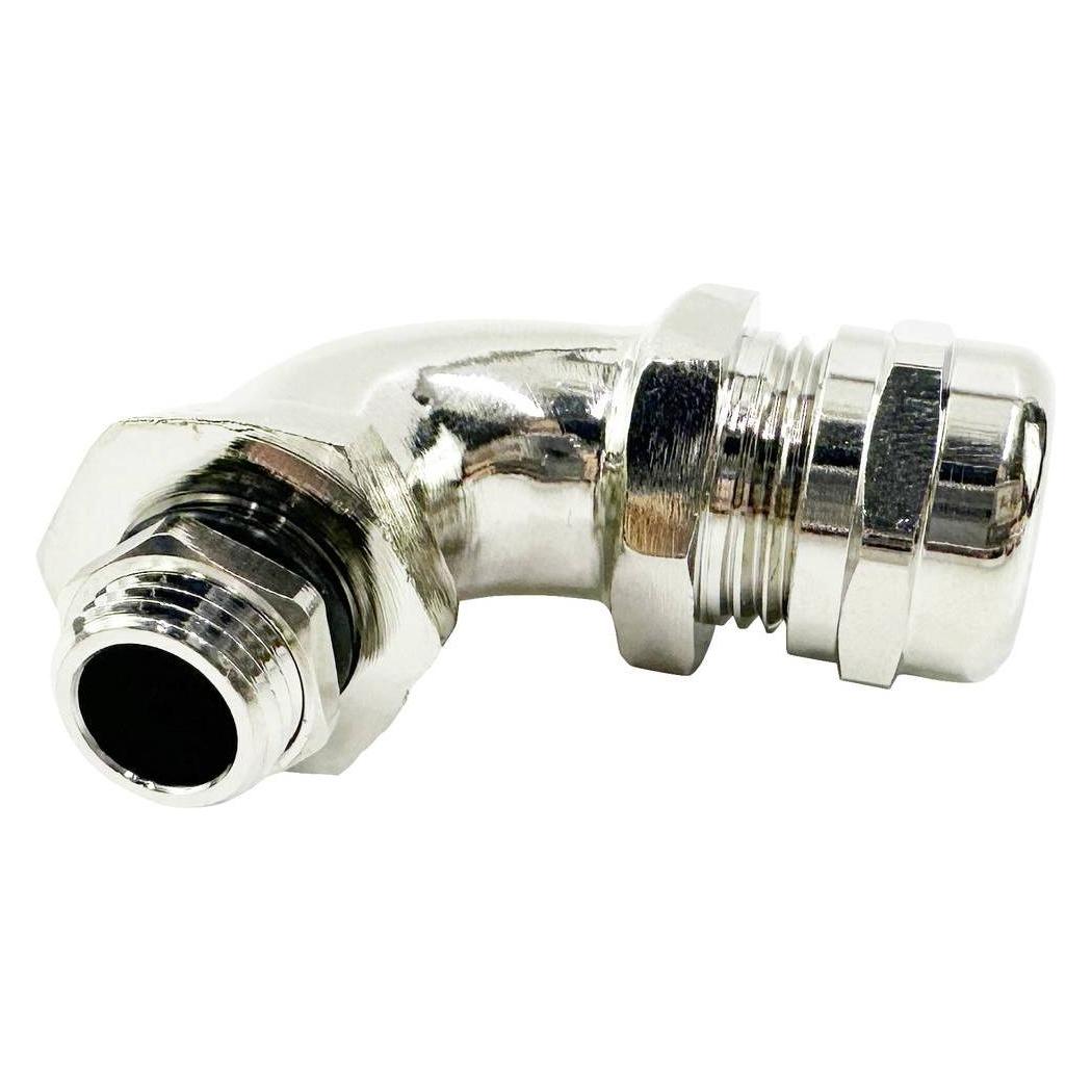 Tru Components TC-11447424 Kabelverschraubung PG11 Messing (vernickelt) Metall (TC-11447424)