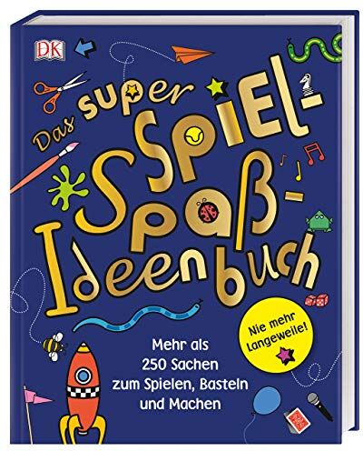 Das super Spiel-Spaß-Ideenbuch: Nie mehr Langeweile! Mehr als 250 Sachen zum Spielen, Basteln und Machen - Preis vom 30.09.2026 09:01:18 h