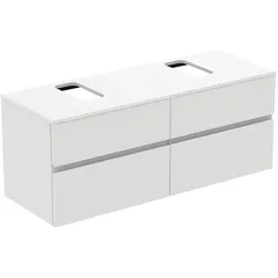 Ideal Standard Waschtischunterschrank Finesse, Modellnummer E3507Y1, 1402x505x558mm, Weiß matt
