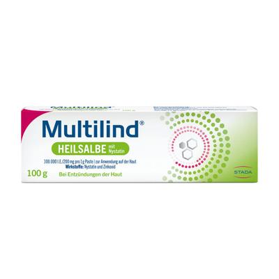 Multilind Heilsalbe m.Nystatin u.Zinkoxid 100 g Paste