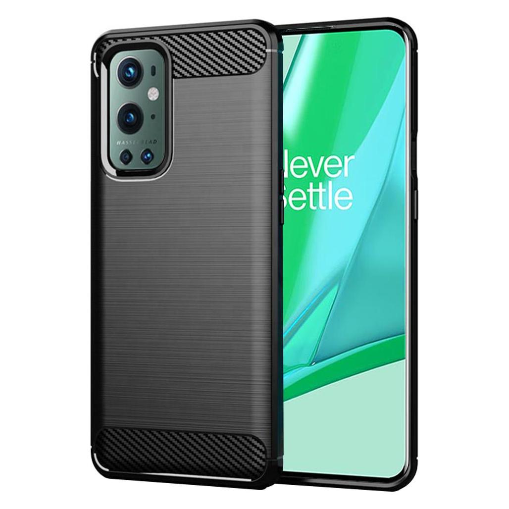 Techsuit - Carbon Silicone - OnePlus 9 Pro - Black (OnePlus 9 Pro) (56338535)