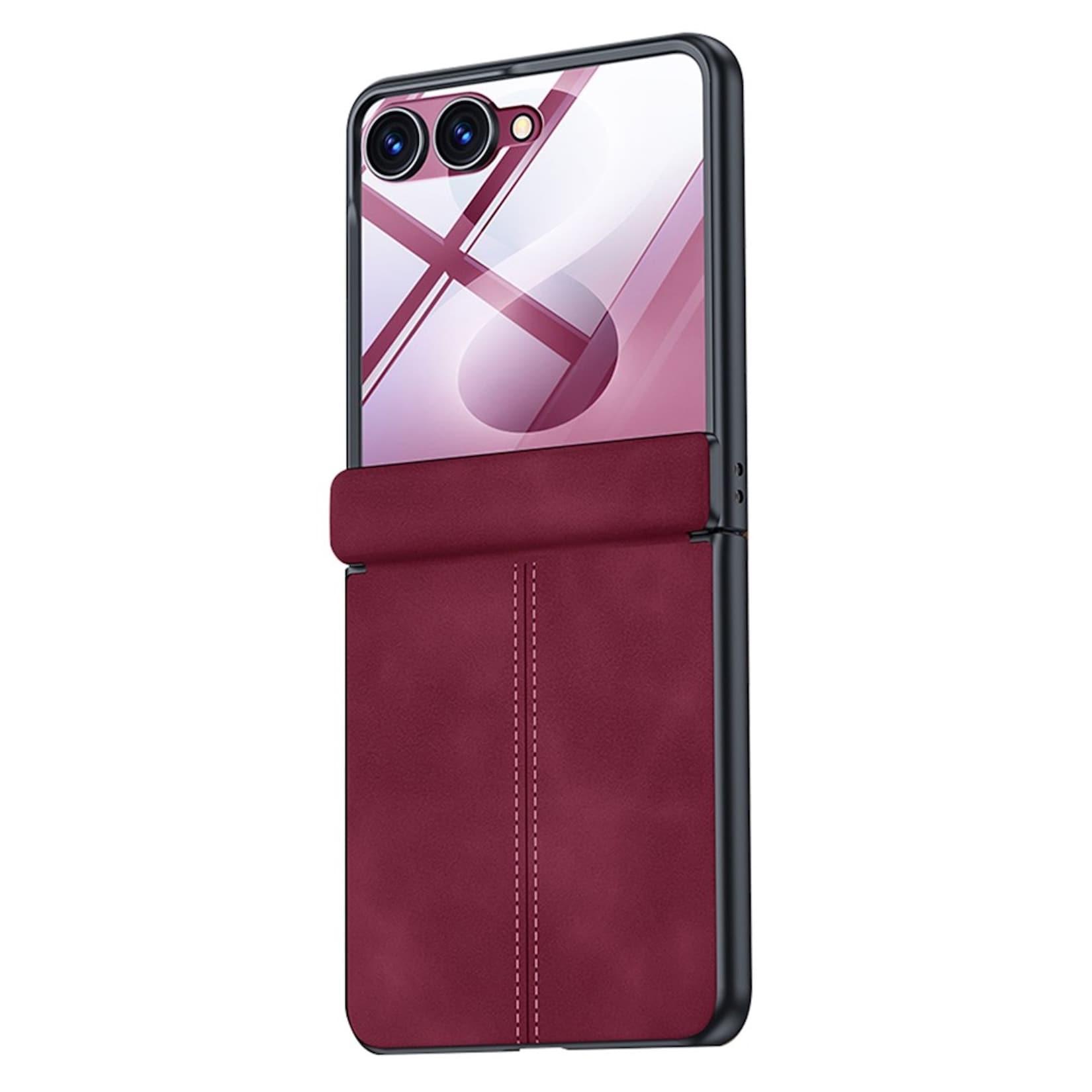 Handyhülle + 9H Schutzglas für Samsung Galaxy Z Flip8 Scharnier Schutz