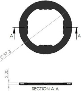 Quad Lock MAG-ring magnetische ring roze