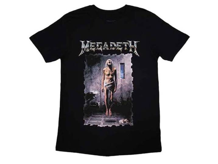 Megadeth Countdown To Extinction Tracks T Shirt M