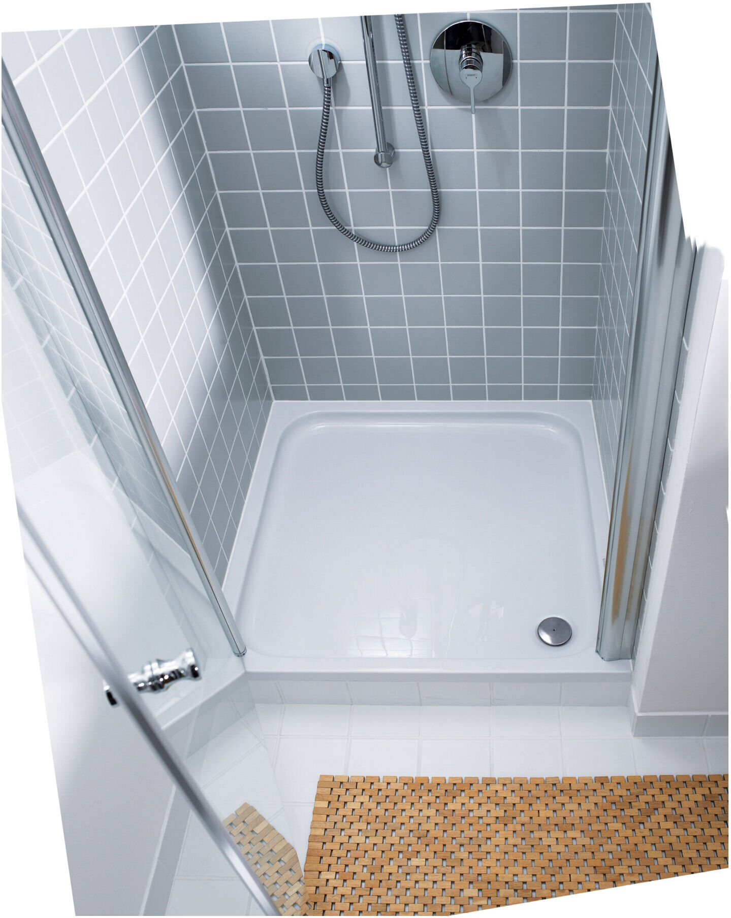 Duravit Quadrat-Duschwanne D-Code 80x80x8,5cm, weiß (720101000000000)