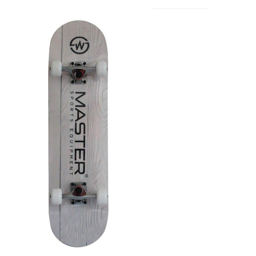 Master Skateboard Experience Weisses Skateboard (31.10") (MAS-B092-4)