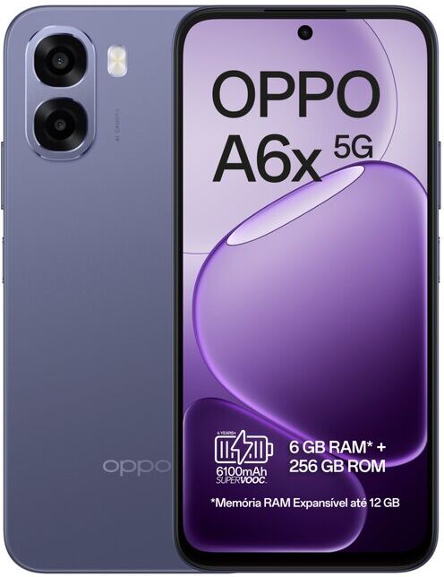 SMARTPHONE OPPO A6X 5G 256GB PRETO