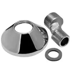 Kaja S-Anschluss für 1/2"x3/4 in chrom, 12001-C 12001-C
