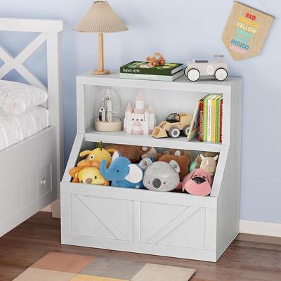 Garvee Kids Bookshelf with Toy Storage