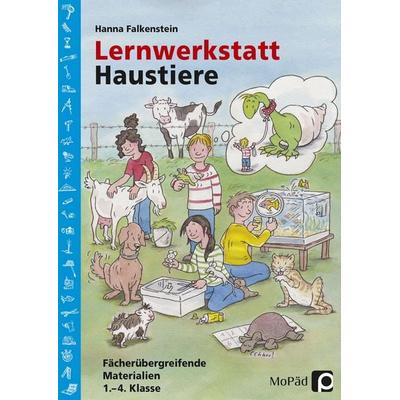 Lernwerkstatt Haustiere, Taschenbuch von Hanna Falkenstein, Persen Verlag in der AAP Lehrerwelt GmbH, 978-3-403-23543-9