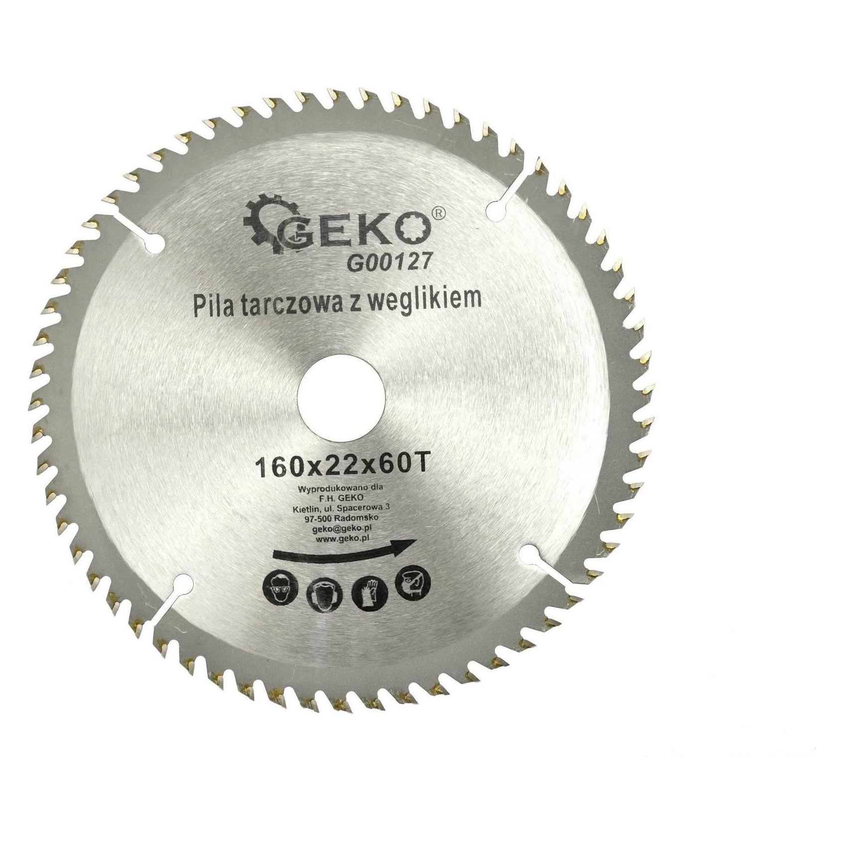 GEKO Video-Sägeblatt, 160x22x60T (24037990)