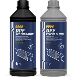 Mannol 9995/9996 DPF Regenerator + Flush Fluid SET