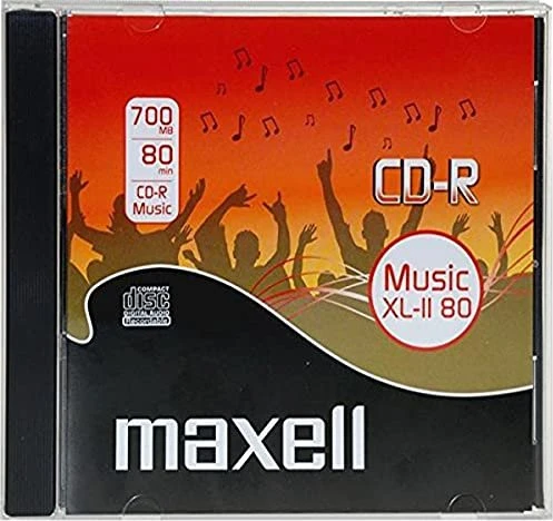 Maxell CD-R 80 Audio Music PRO, Jewelcase, 1 piece