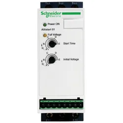 Schneider Electric ATS01N112FT Sanftanlasser für Asynchronmotor, ATS01, 12A, 110-480V, 1,5-5,5 KW