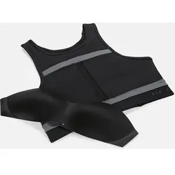 NIKE Damen Sprot-BH Dri-FIT Swoosh Run Division, Größe XS in Schwarz Schwarz