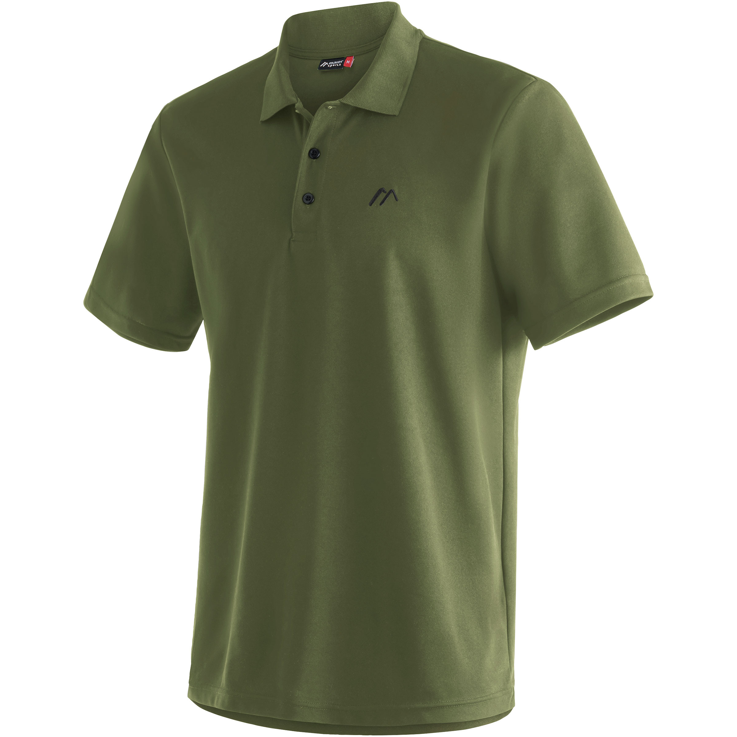 Maier Sports Ulrich Polo Herren T-Shirts gruen Größe XXL Trekking Elastisch