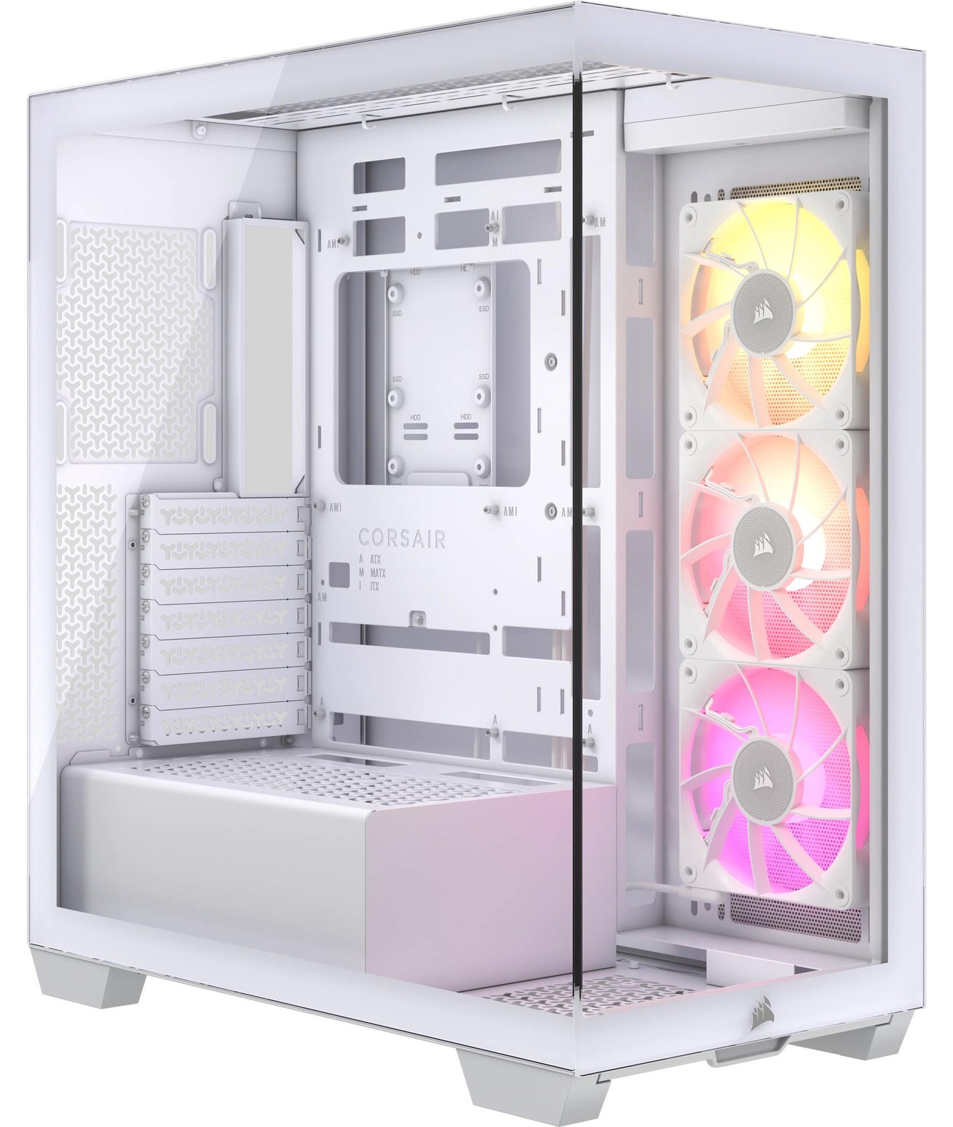 Corsair iCUE 3500X RGB Mid-Tower Behuizing met Tempered Glass - Wit