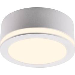 Heitronic LED-Aufbauleuchte LED LED fest eingebaut 10 W Warmweiß Weiß 27777