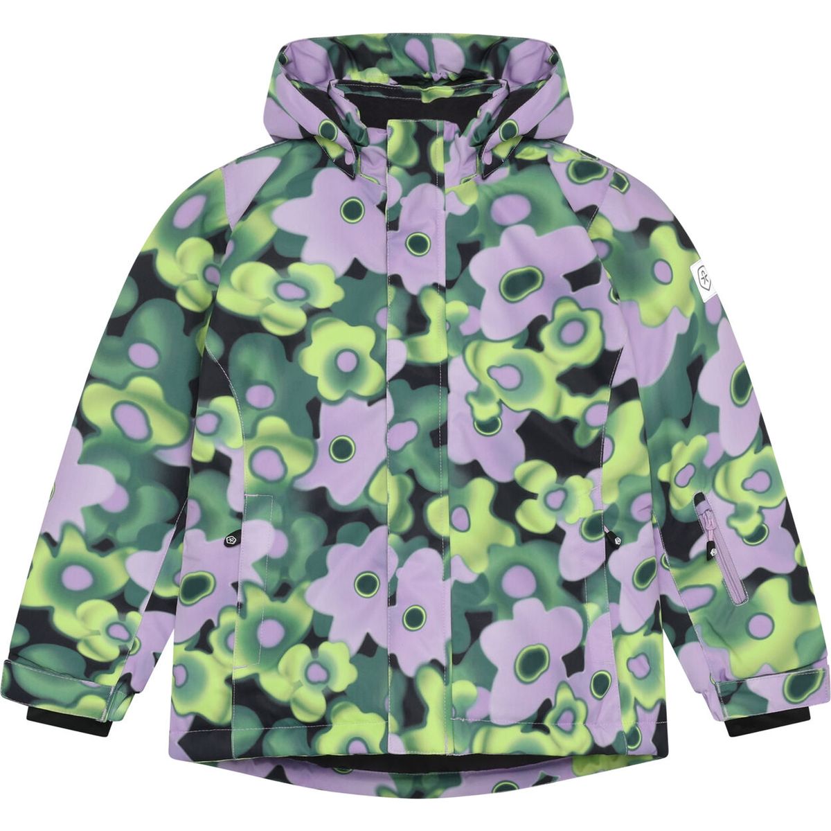 Color Kids Ski Jacket Colorful AOP 742780 purple rose (6716) 152 742780-6716-152