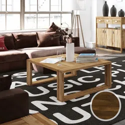 The Beds Minimal Massivholz Couchtisch  – erhältlich in 3 Holzarten und 6 Größen