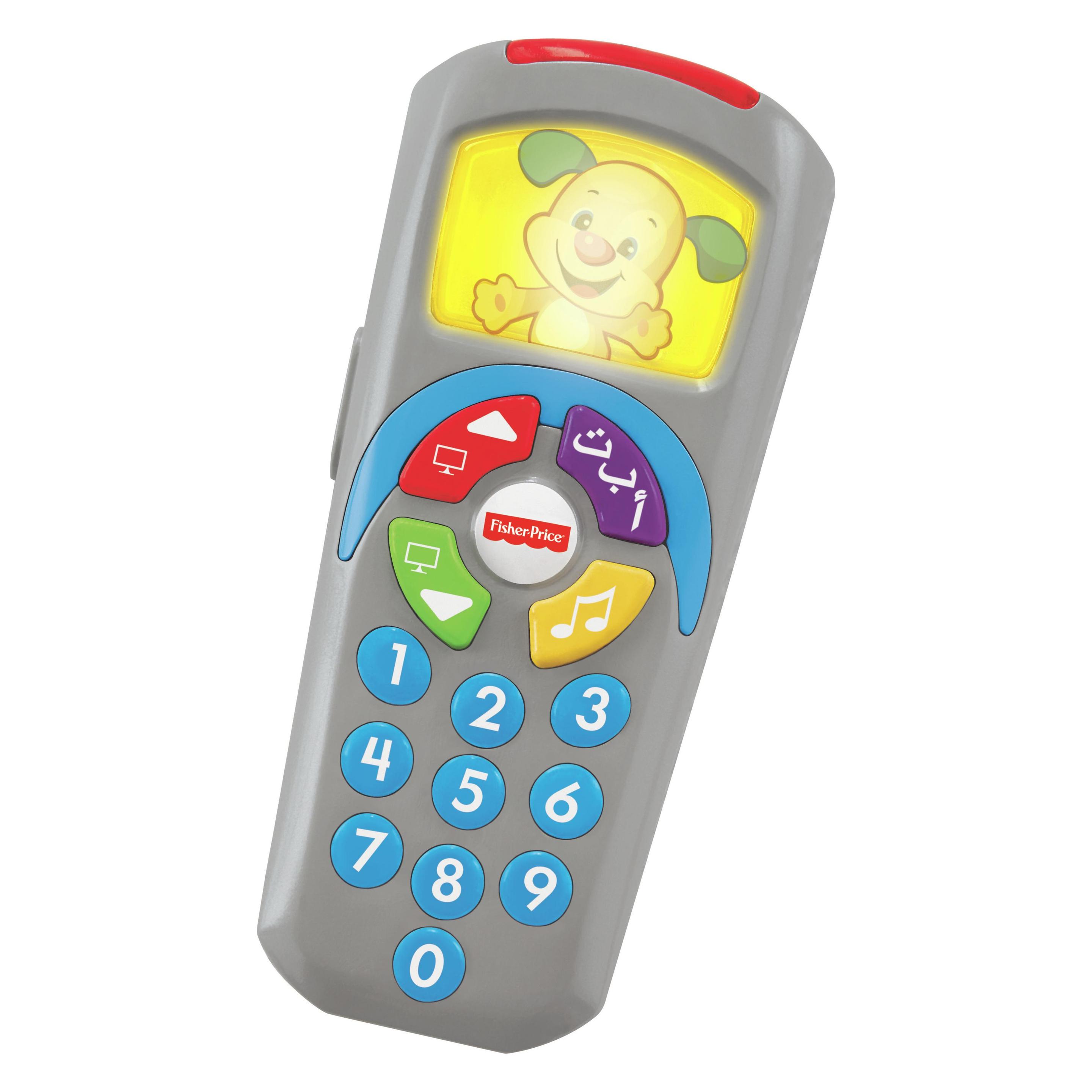 Fisher-Price Lernspass Fernbedienung (Multilingual, 0.50 - 3 Jahre) (DLD33)