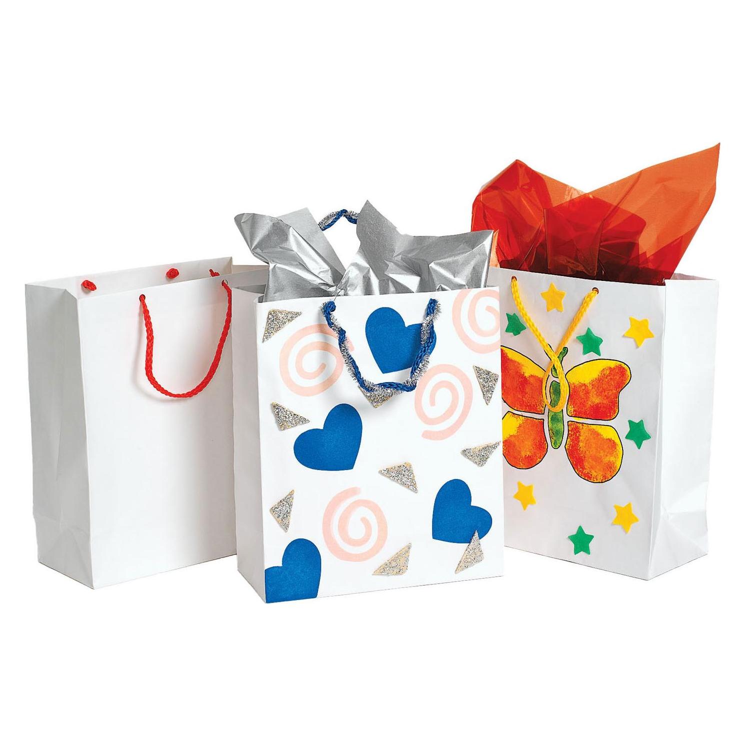 Colorations Dekorieren Sie Ihre eigene Geschenktüte, 24 Stück. (24x) (42841099)