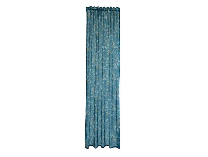 Vorhang HOMING Garret Gr. 1, blau (petrol), B:140cm H:245cm, Polyester, Gardinen, Vorhang, Fertigschal Garret