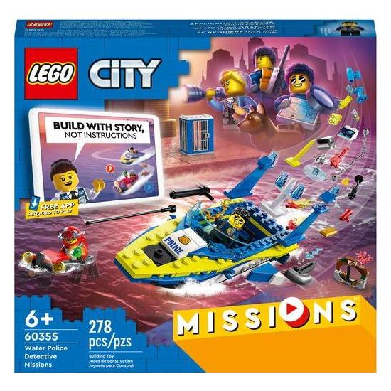 LEGO Detektivmissionen der Wasserpolizei (60355, LEGO City) (60355)