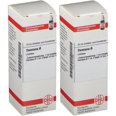 Damiana Urtinktur D 1 2x 2x20 ml Dilution