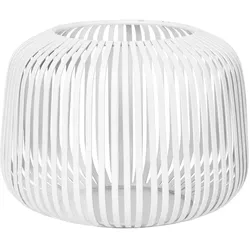 Windlicht Lito XS | Ø 13,5cm H 10cm weiß