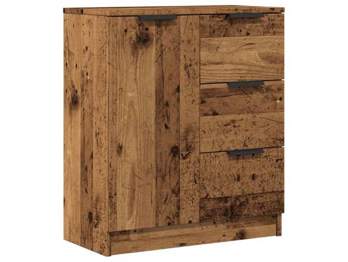 Buffet bas armoire commode Buffet vieux bois 60x30x70cm bois d'ingénierie 7656724 FrenchDays