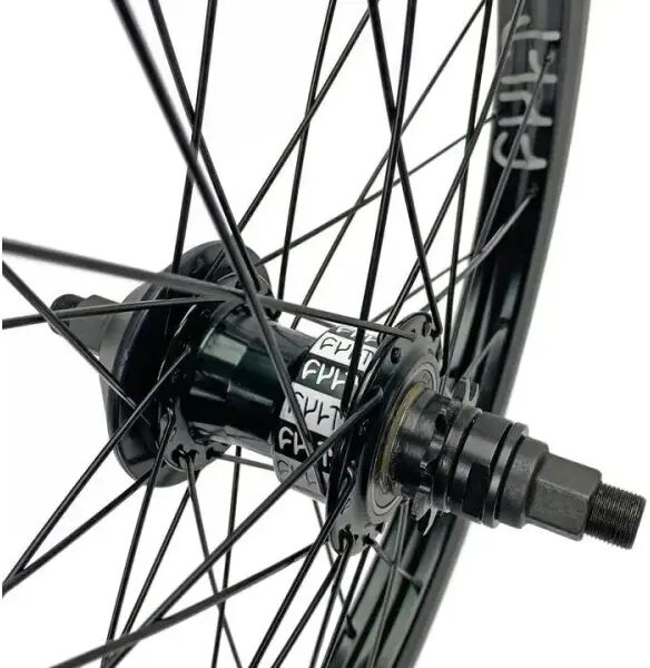 BMX Hinterrad Cult 20" Crew Freecoaster V2 (Schwarz - Left hand drive)
