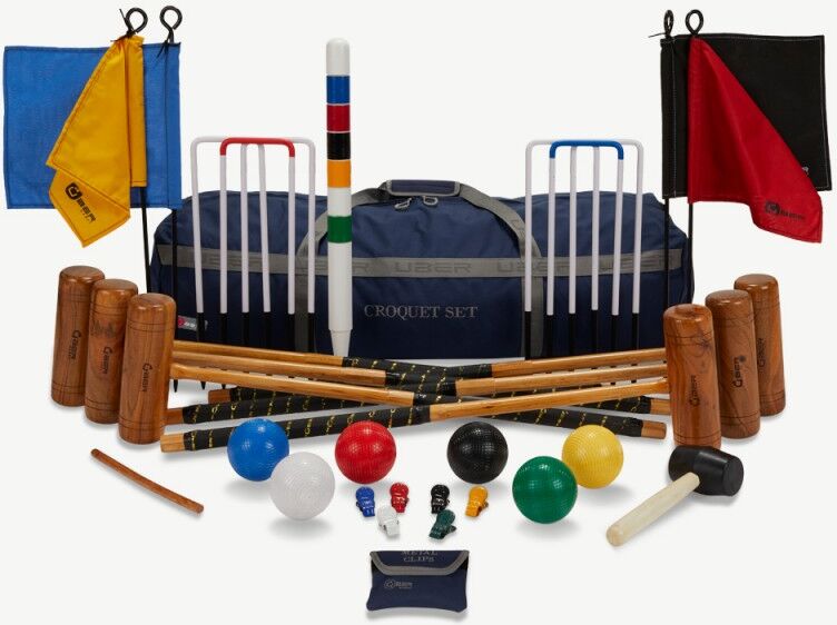 Uber Games Sac de rangement en Nylon - Croquet 6 joueurs