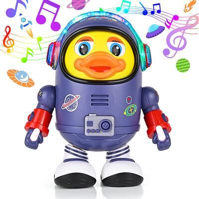 Playful Picks Interactive Dancing Space Duck Baby Toy Perfect Gift For 1st Birthday & Holidays Interactive Dancing Space Duck Baby Toy Perfect Gift For 1st Birthday & Holidays