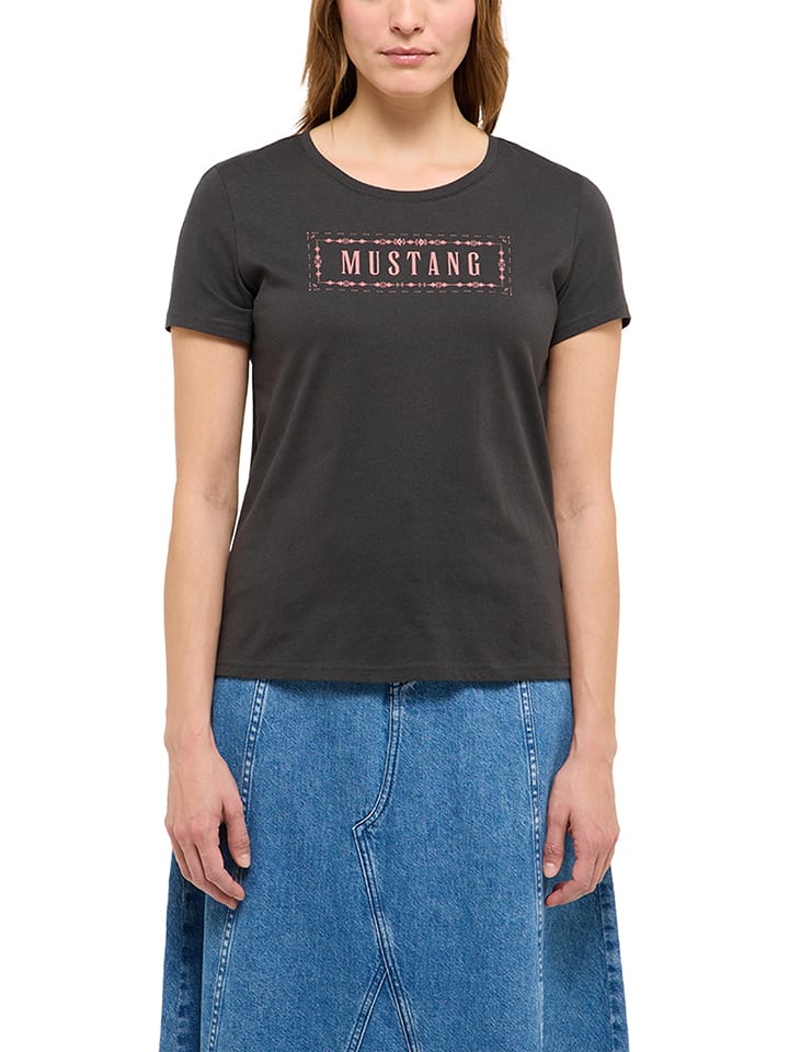 Mustang Shirt "Alma" in Schwarz - XS
