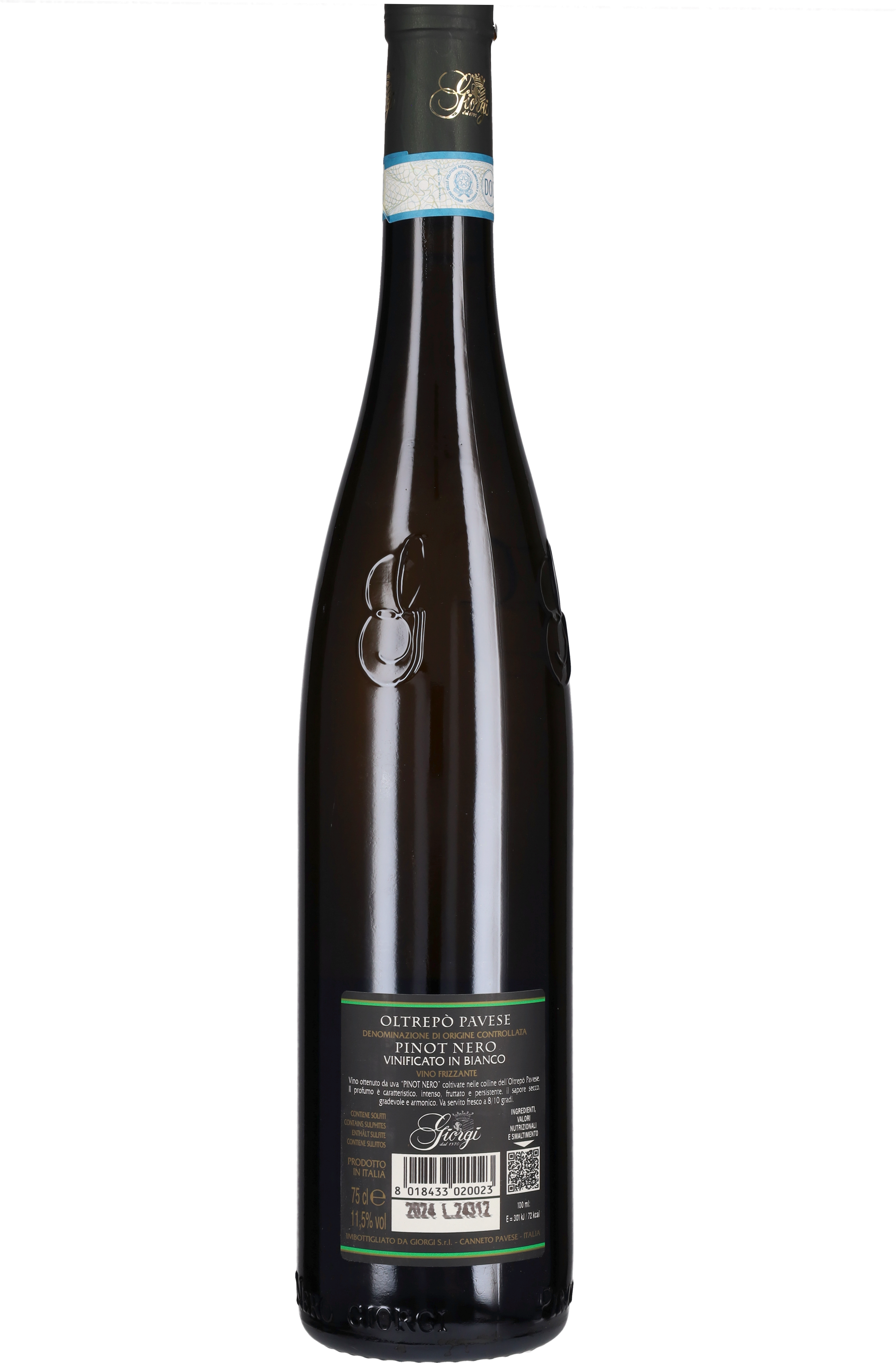 Pinot Nero Frizzante Vinificato in Bianco Giorgi 2025