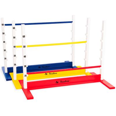 Hürde PINOLINO "Hoppe", bunt, Hürden, KinderB:50cm H:67cm L:92cm, Holz, B:50cm H:67cm L:92cm