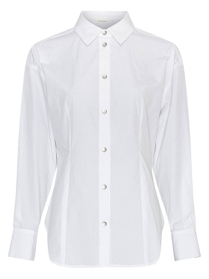 MOSS COPENHAGEN Hemd "Rabea" in Weiß - XL