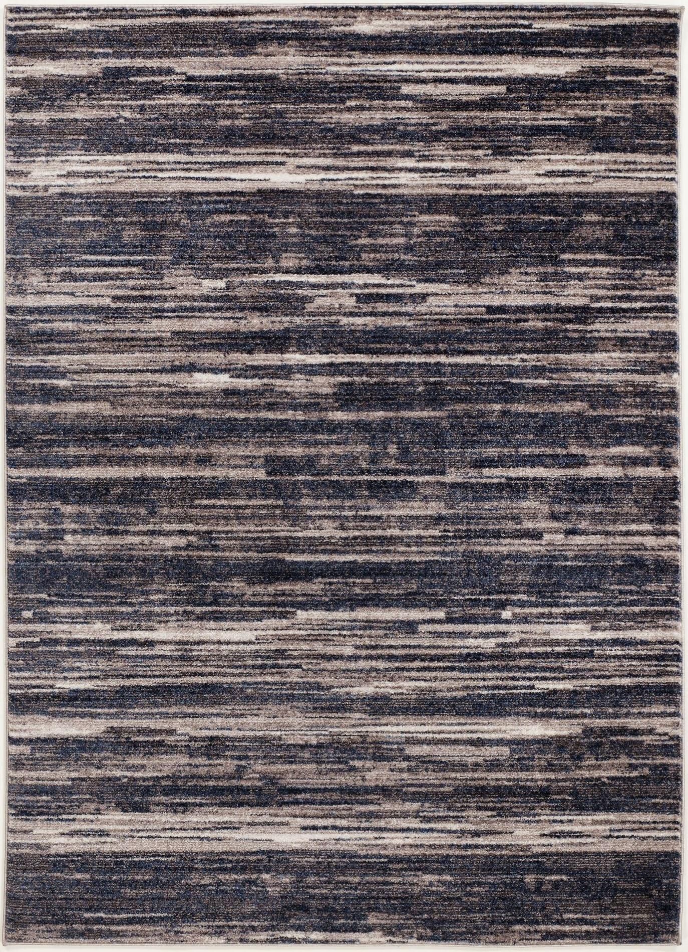 Teppich OCI DIE TEPPICHMARKE "Beauty Travel" Gr. 2, blau, B:80cm H:13mm L:150cm, Kunstfaser, Teppiche, Teppich, Besonders weich durch Microfaser, Wohnzimmer blau B : 80cm 1 Stk., 13mm, L: 150cm