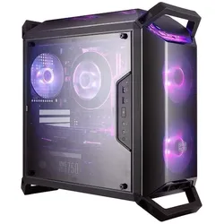 Cooler Master MasterBoX Q300P (mATX, Mini-ITX), PC Gehäuse, Schwarz