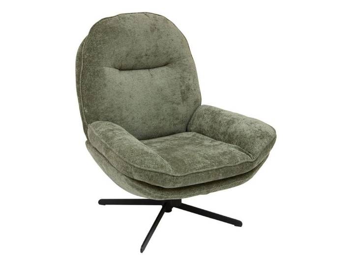 Fauteuil bas pivotant Stelan vert cèdre Atmosphera