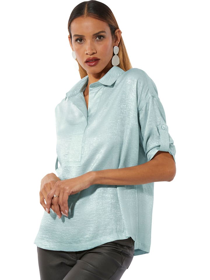 WITT WEIDEN Bluse in Hellblau - 48