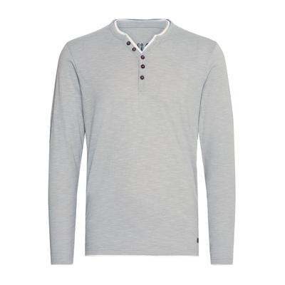 Longsleeve SOLID "Longsleeve SDBelagos", Herren, Gr. L, braun (monument), Obermaterial: 100% Baumwolle CO., Shirts