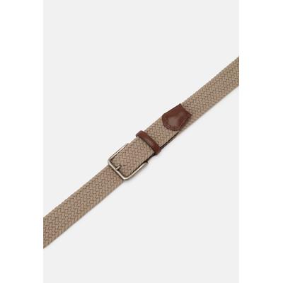 Flechtgürtel LLOYD MEN’S BELTS "Lloyd Belts Herrengürtel 1872", Jungen, Gr. 90, beige, Kunstfaser, Gürtel