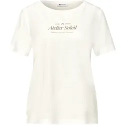 Street One T-Shirt - Damen - Gr. 44 - weiß